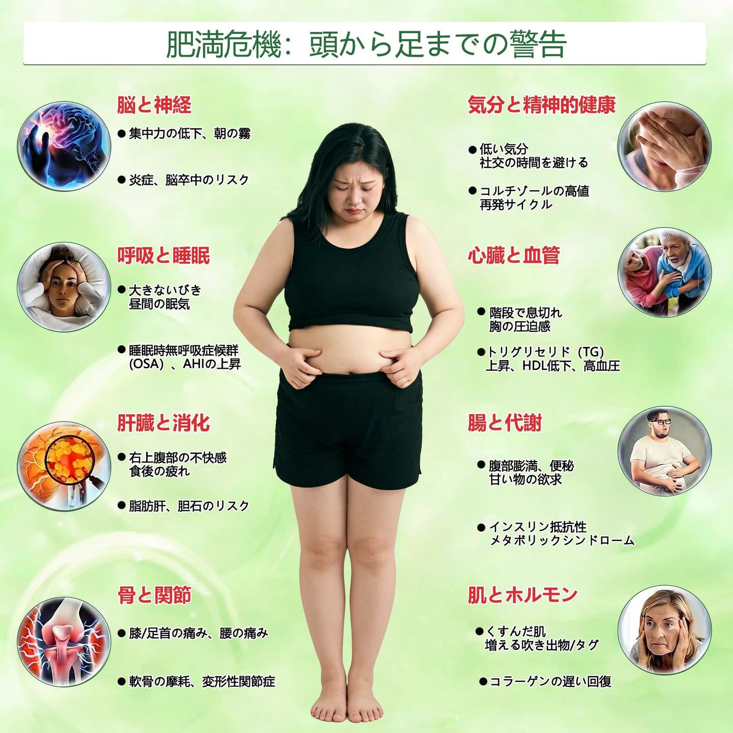 公式旗艦店 /BSWELL®＆NAD+ 10-in-1 ナノ強化フォーミュラ — 肥満、肌のたるみ、糖尿病、睡眠時無呼吸症候群、関節の悩み、その他健康上の懸念にアプローチ🌟
